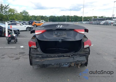 2013 Hyundai Elantra Gls из США, поврежденный, VIN KMHDH4AE1DU654222